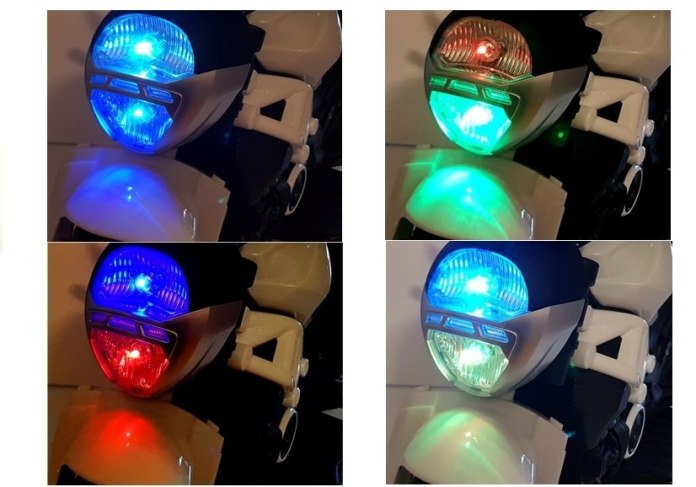 Oświetlenie do motorka na akumulator